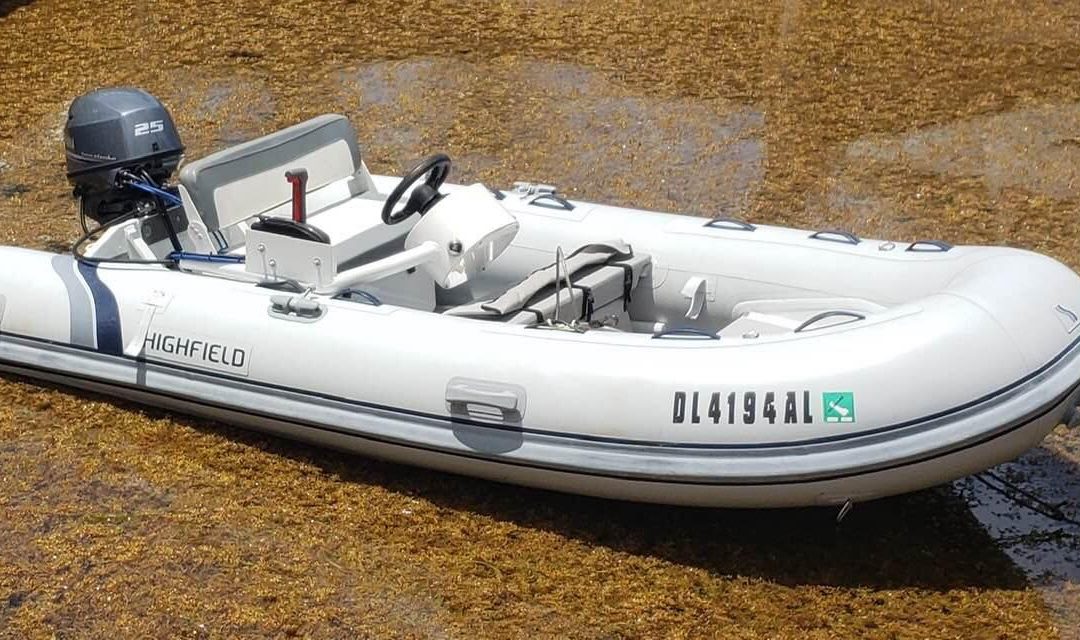 Bahamas Defense Force Recovers Highfield Dinghy