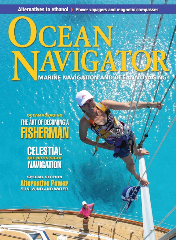 Ocean Navigator magazine featuring Boat Watch