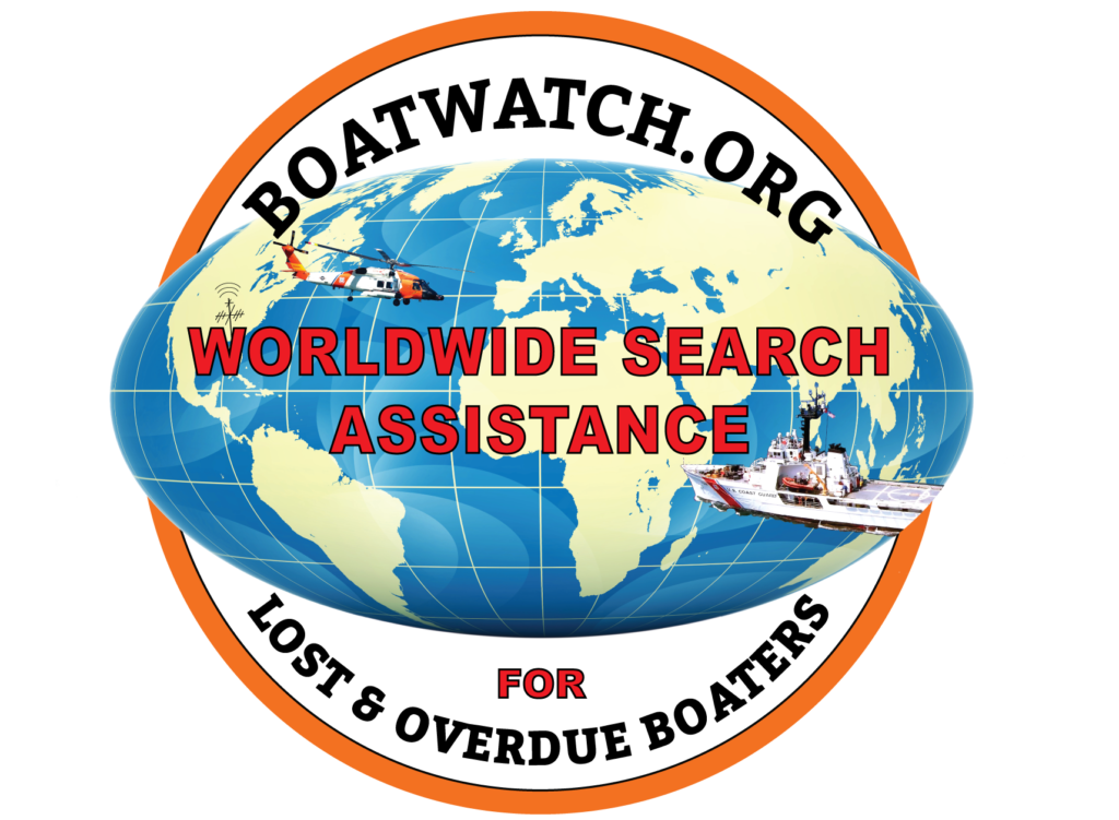 Boat Watch, Worldwide Search Assistance for Lost, Overdue Boaters, logo