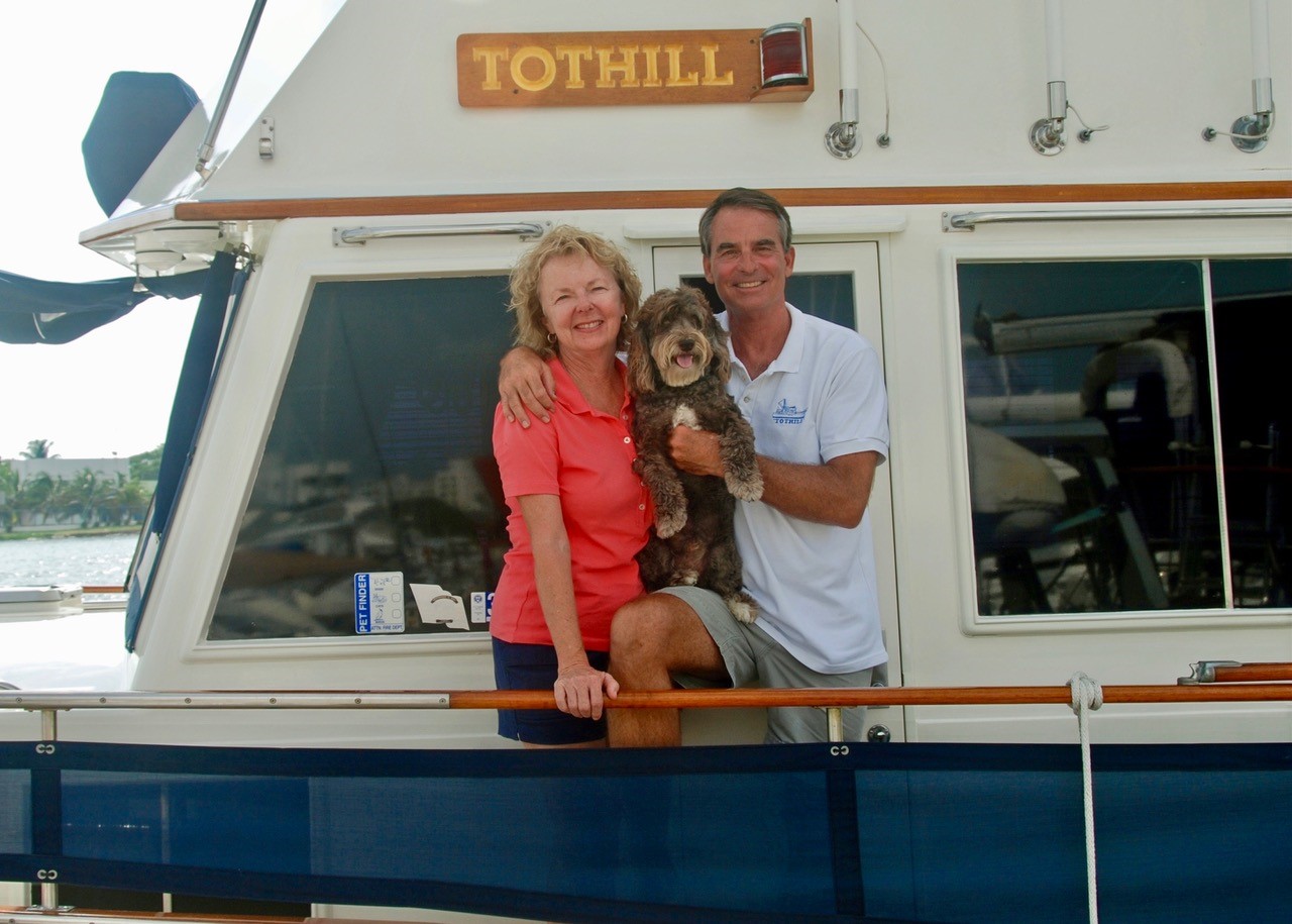 Eddie & Glenn Tuttle, on M/V Tothill