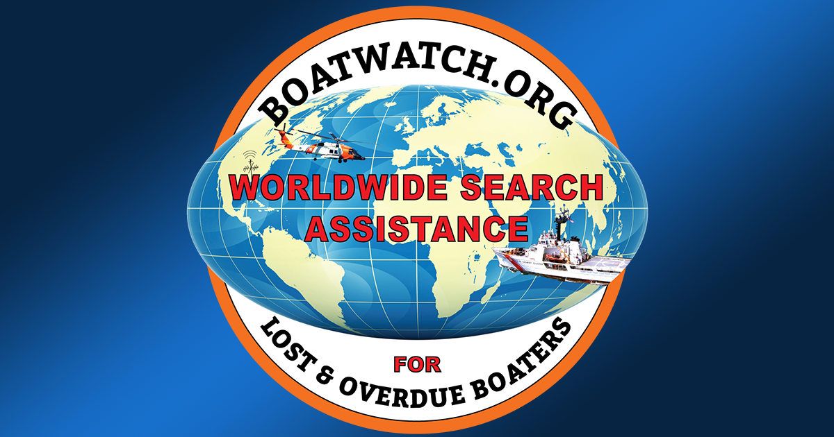 Boatwatch.org, assistance finding lost & overdue boaters