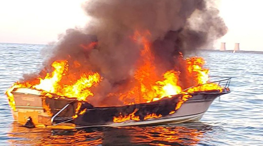 US Coast Guard Rescues 4 from Lake Erie After Boat Fire Near Mentor