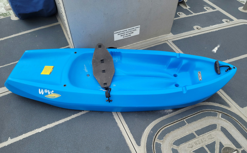 Kayak Found in ICW Masonboro Island, North Carolina