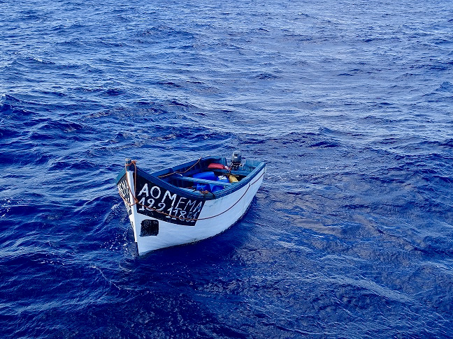 Unmanned Yola Adrift 310 Nautical Miles Off Puerto Rico