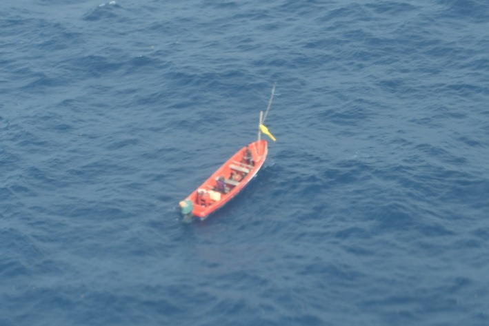 Three St. Lucia Fishermen Rescued by MV Seaboard Ranger, Dutch & St. Lucia Coast Guards