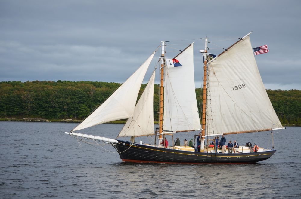 18 Rescued from Capsized Historic Schooner, Bath, Maine