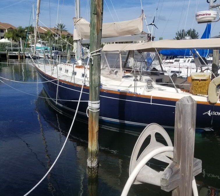 BOLO from SV AZORA Adrift north of Clearwater, Florida