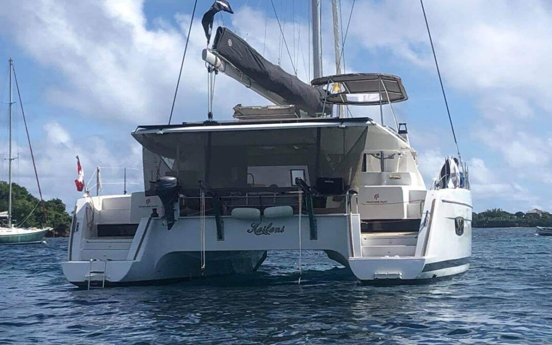 Catamaran “Kailani II” Stolen from Young Island, St. Vincent, Eastern Caribbean