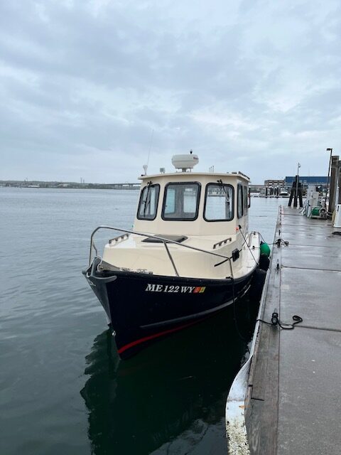 MV PEANUT 24 Foot Eastern Outboard Adrift Portland Maine