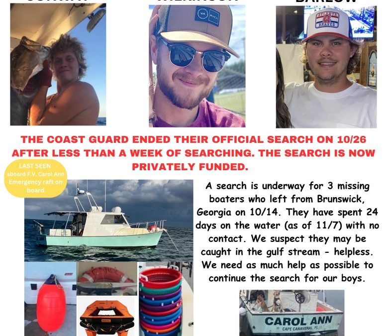 Search for FV Carol Ann